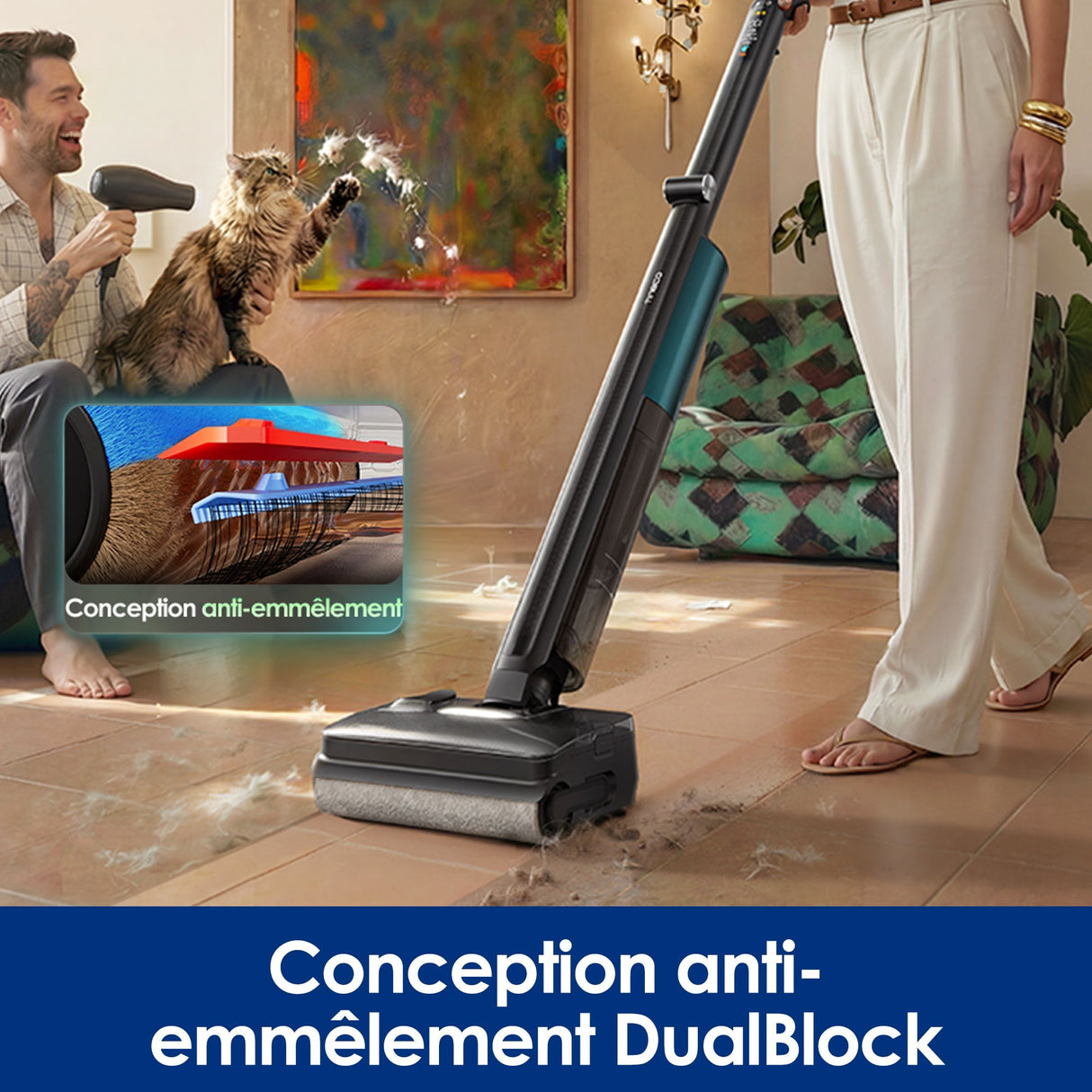 Tineco Floor One i7 Fold Cordless Wet Dry Vacuum