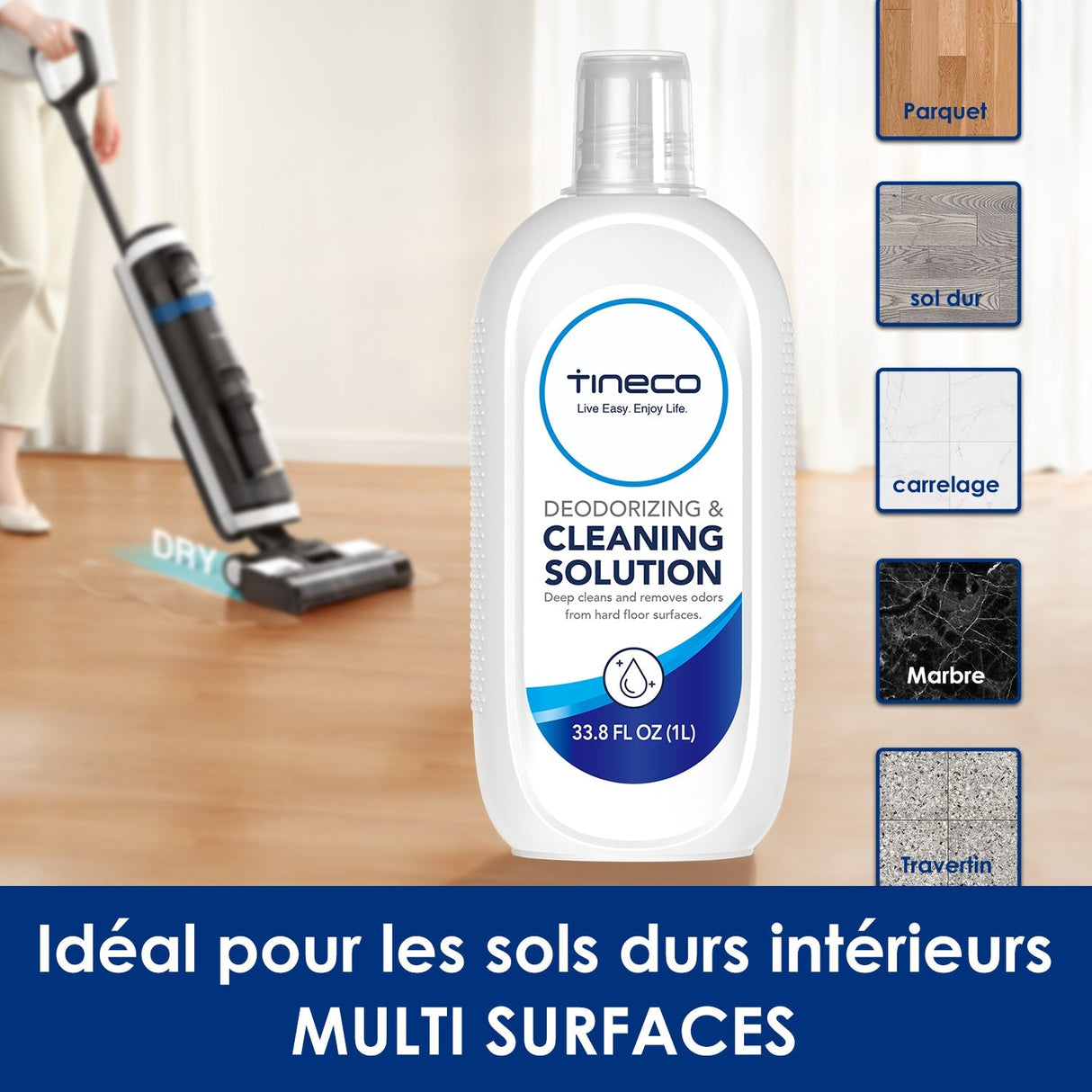 Tineco formula for Floor One S3, iFloor 3, Floor One S5 & S5 Combo, for multi-surface cleaning