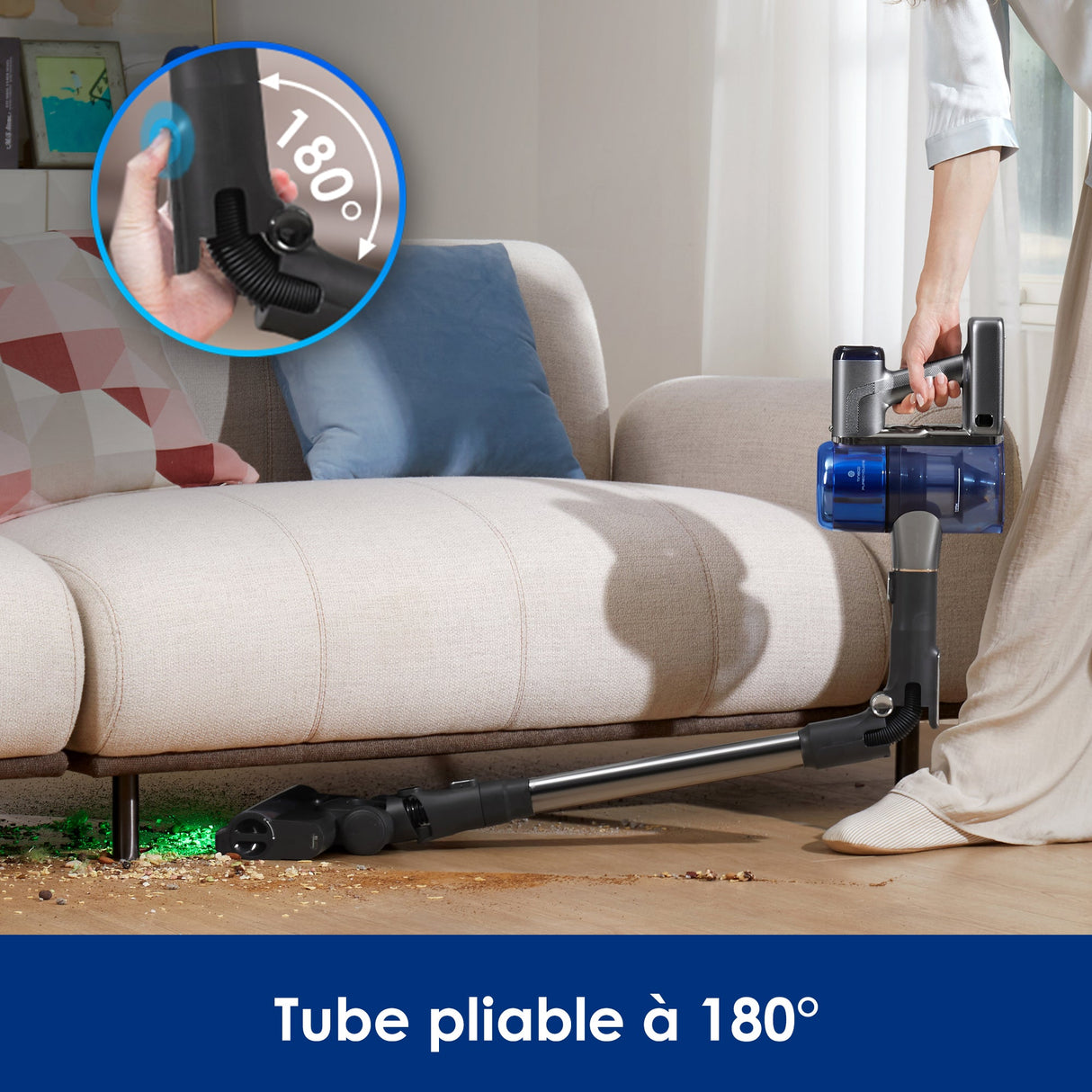Tineco Pure One S70 Cordless Stick Vacuum (Grey)