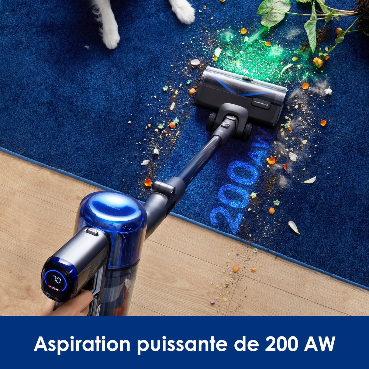 Tineco Pure One S70 Cordless Stick Vacuum (Grey)