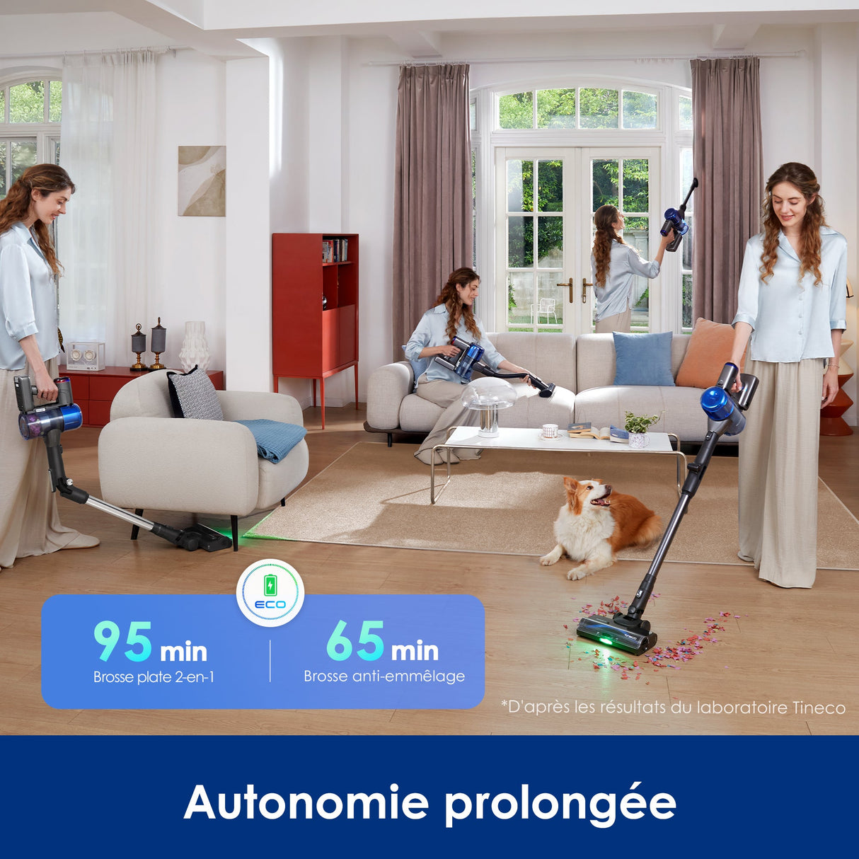Tineco Pure One S70 Cordless Stick Vacuum (Grey)