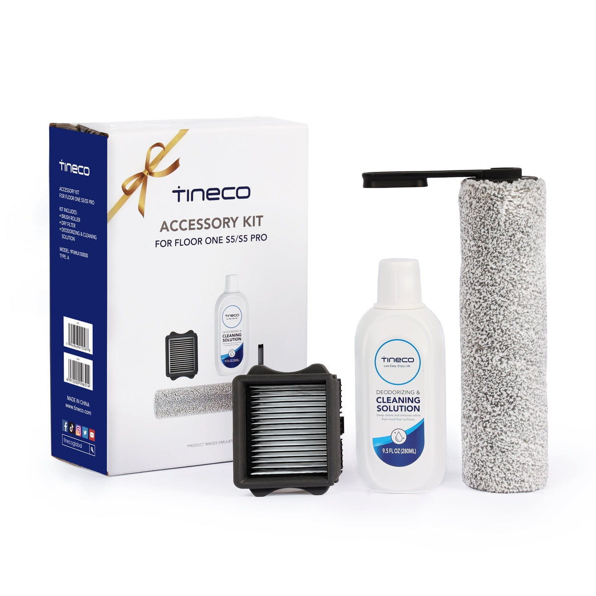 Accessory Kit for FLOOR ONE S5/S5 PRO Smart Wet/Dry Vacuum Cleaner