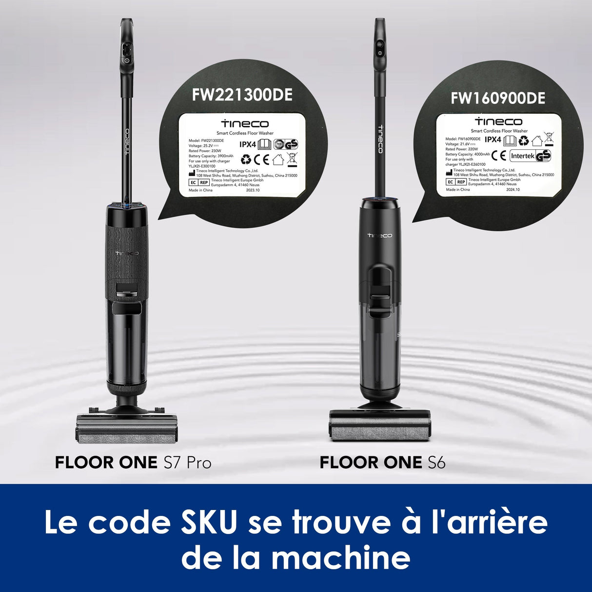 Tineco FLOOR ONE S7 PRO Smart Wet/Dry Vacuum Accessory Kit