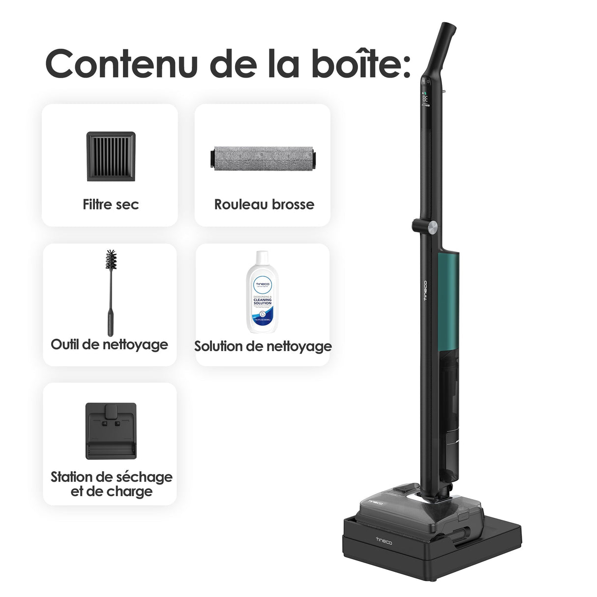 Tineco Floor One i7 Fold Cordless Wet Dry Vacuum