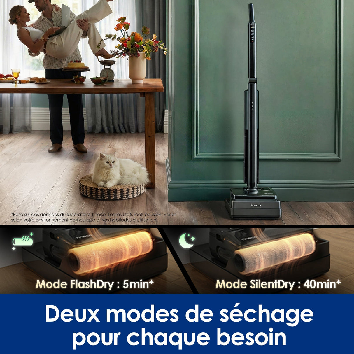 Tineco Floor One i7 Fold Cordless Wet Dry Vacuum