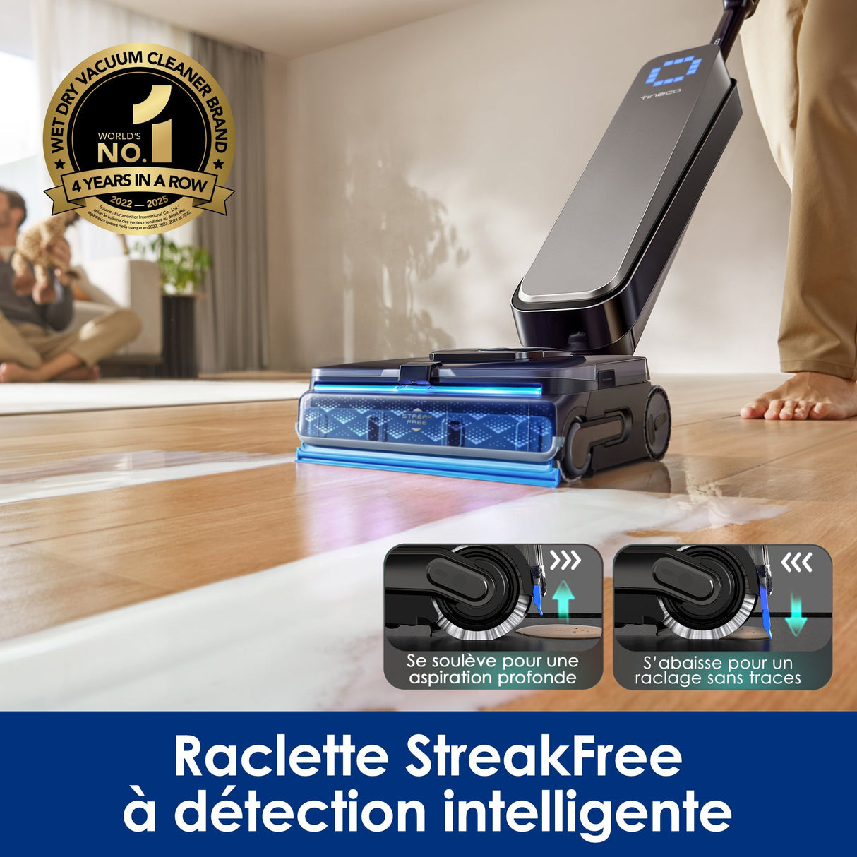 Tineco Floor One S9 Scientist Wet Dry Vacuum Cleaner