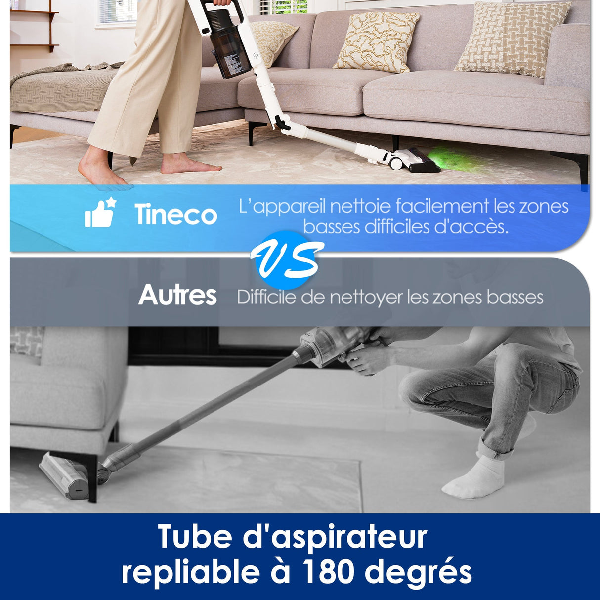 Tineco PURE ONE A50S PLUS Cordless Stick Vacuum Cleaner