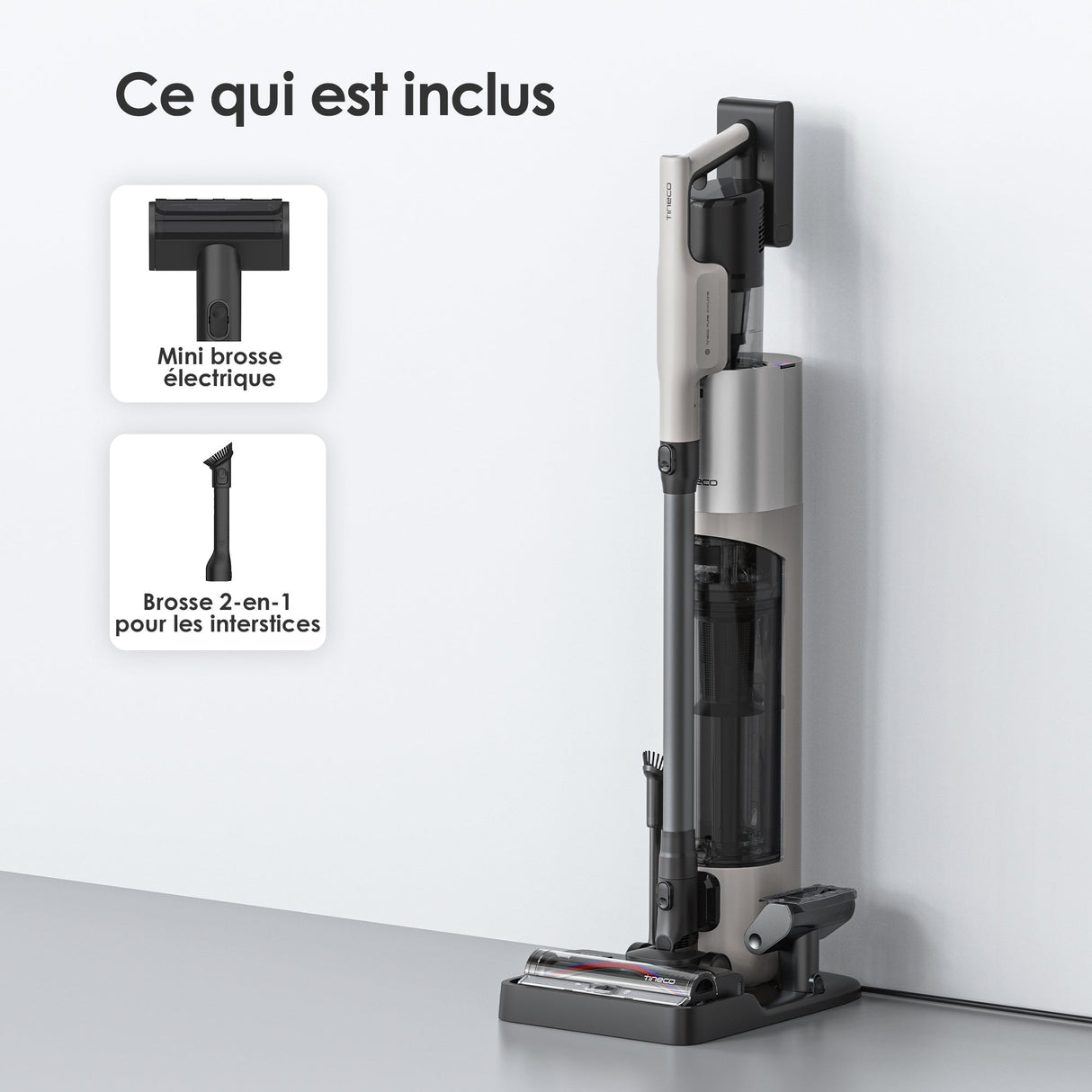 Tineco Pure One Station 5 Pro Cordless Stick Vacuum Cleaner with Base